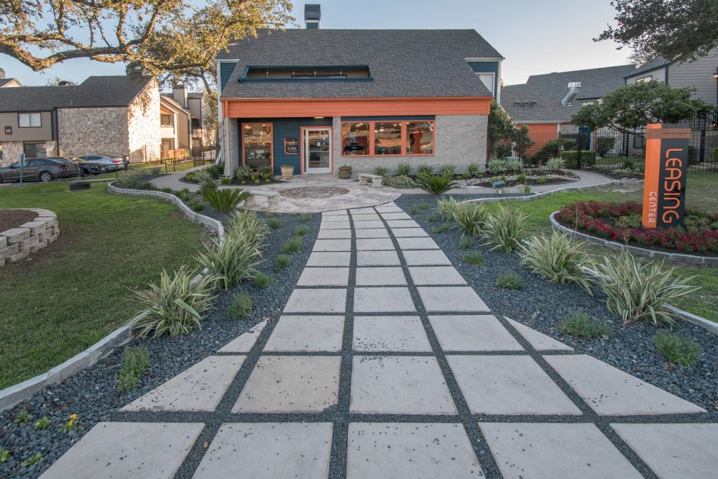 Courtyard at The Lila at Oakgate
